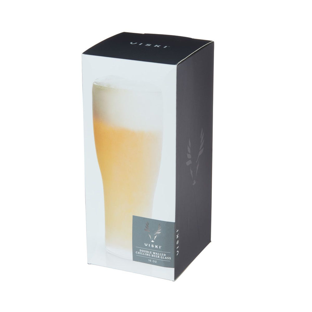 
                      
                        Viski Glacier™ Double Walled Chilling Beer Glass - lily & onyx
                      
                    