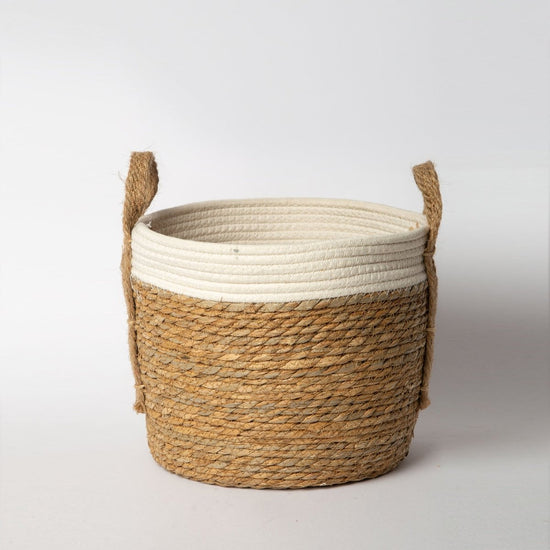 Porto Boutique 819 - Seagrass Basket With Handles - lily & onyx