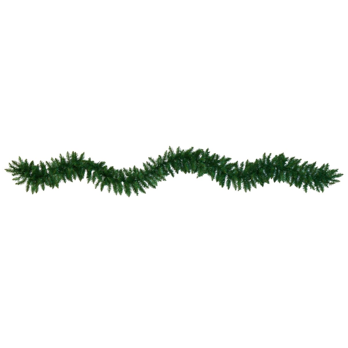 Nearly Natural 9’ Christmas Pine Artificial Garland With 50 Warm White Leds Lights - lily & onyx
