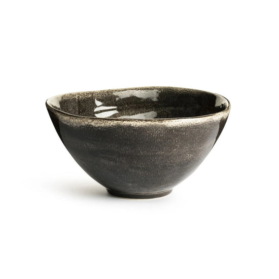 Load image into Gallery viewer, Sagaform 9&amp;quot; Round Nature Serving Bowl, Gray - lily &amp;amp; onyx
