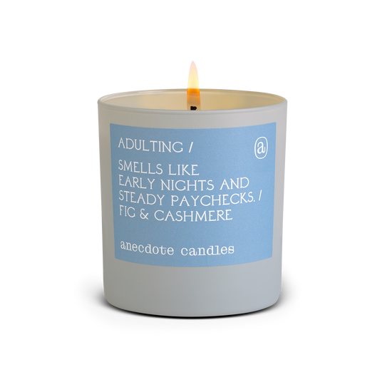 Adulting Candle