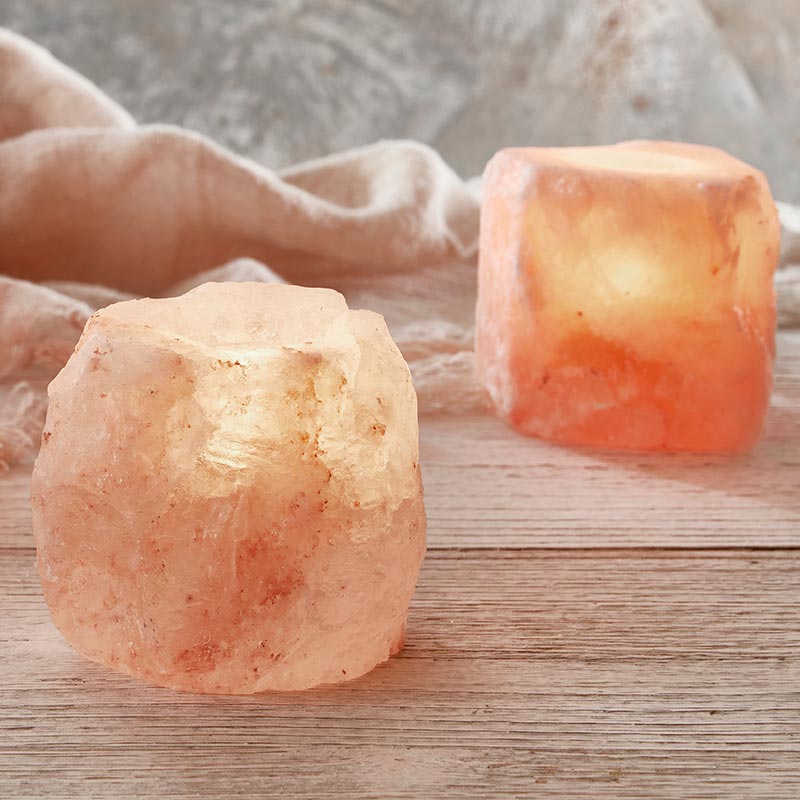 Santa Barbara Design Studio Himalayan Salt Votive Candle Holder - lily & onyx