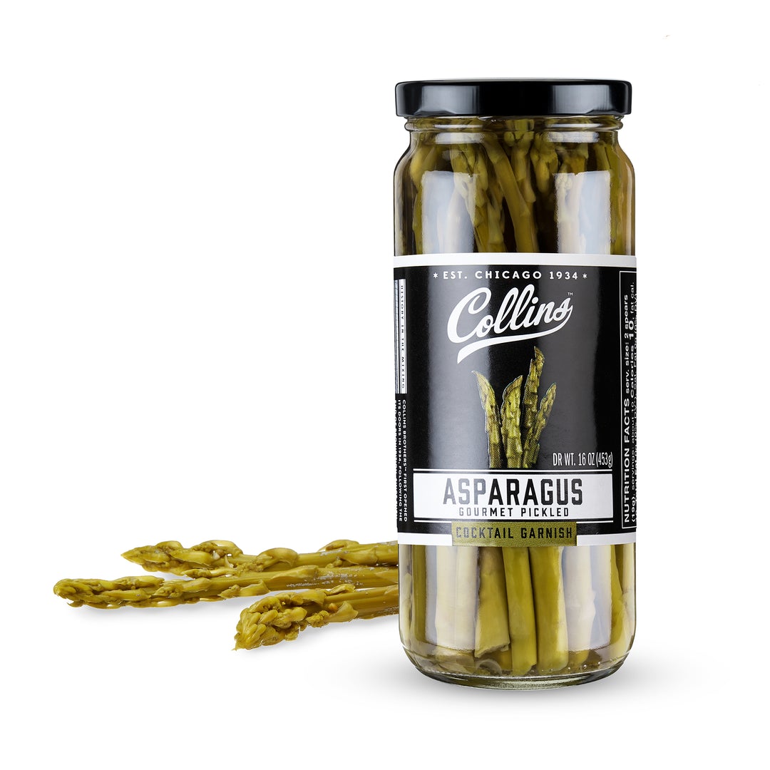Collins Gourmet Pickled Asparagus, 16 Oz - lily & onyx