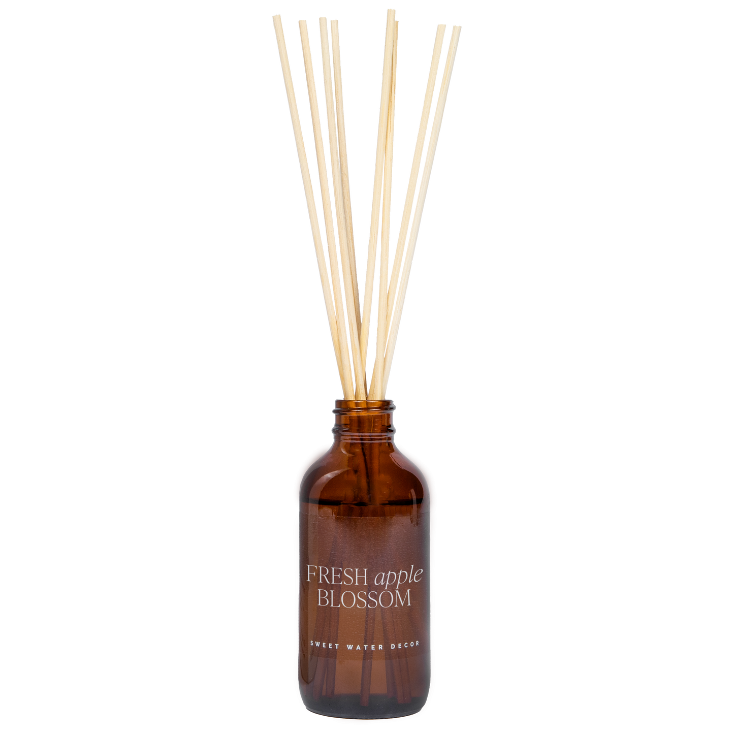 Sweet Water Decor Fresh Apple Blossom Amber Reed Diffuser - lily & onyx
