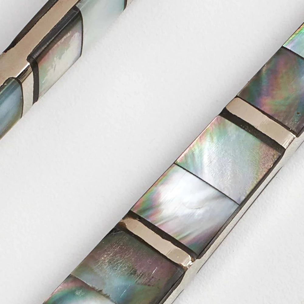 
                      
                        texxture Abalon™ Mother of Pearl Barware, Set of 3 - lily & onyx
                      
                    