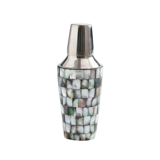 texxture Abalon™ Mother of Pearl Cocktail Shaker - lily & onyx