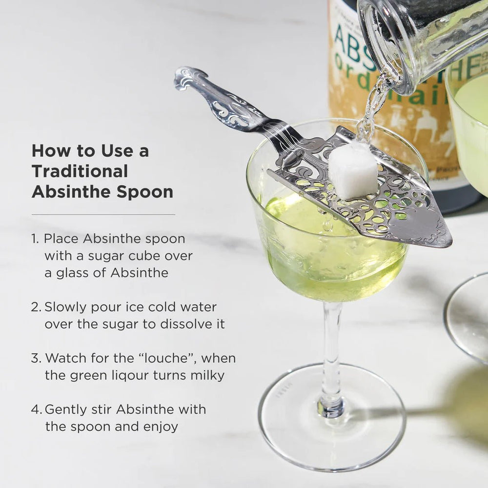 
                      
                        TRUE Absinthe Spoon Strainer - lily & onyx
                      
                    