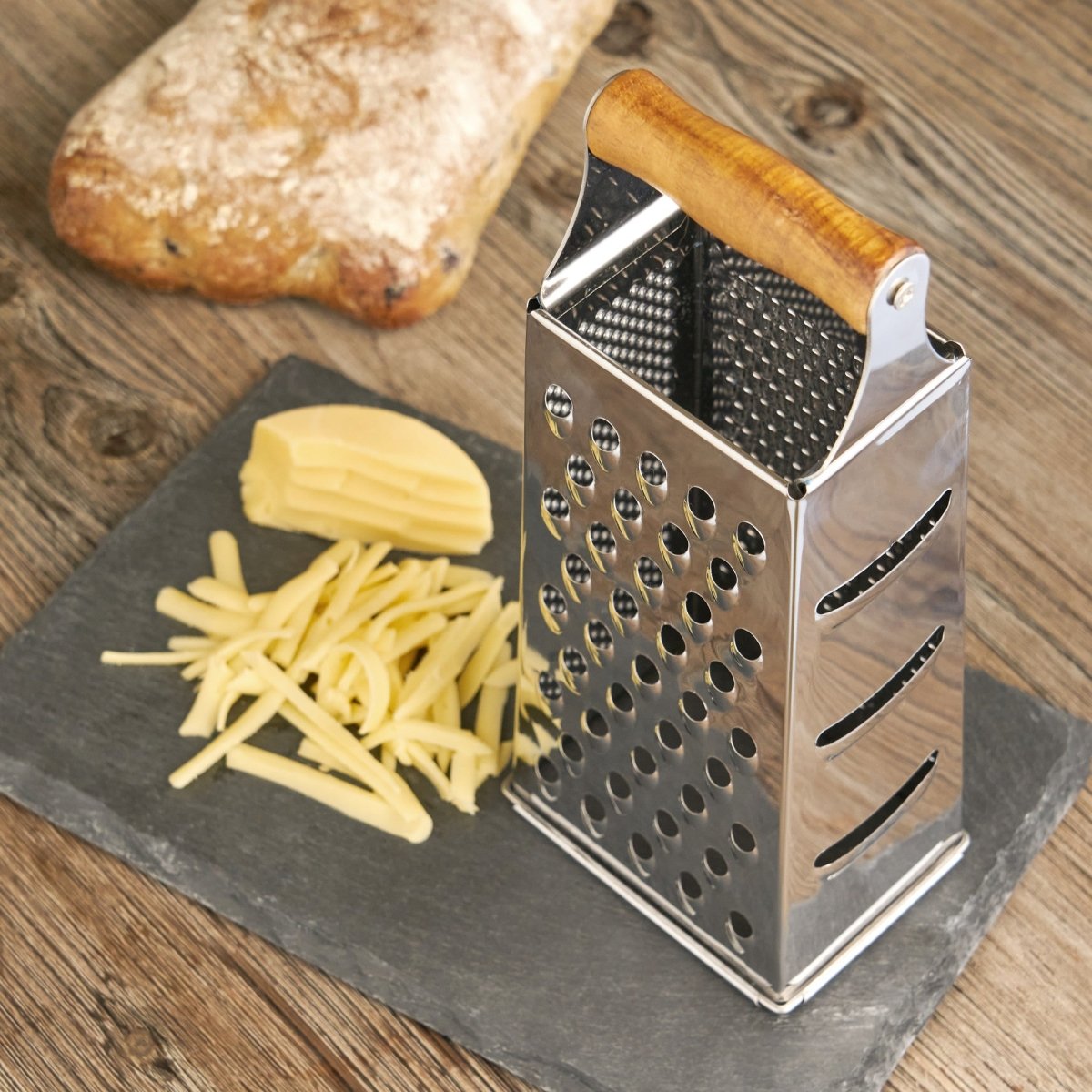 Twine Acacia Wood Handled Cheese Grater