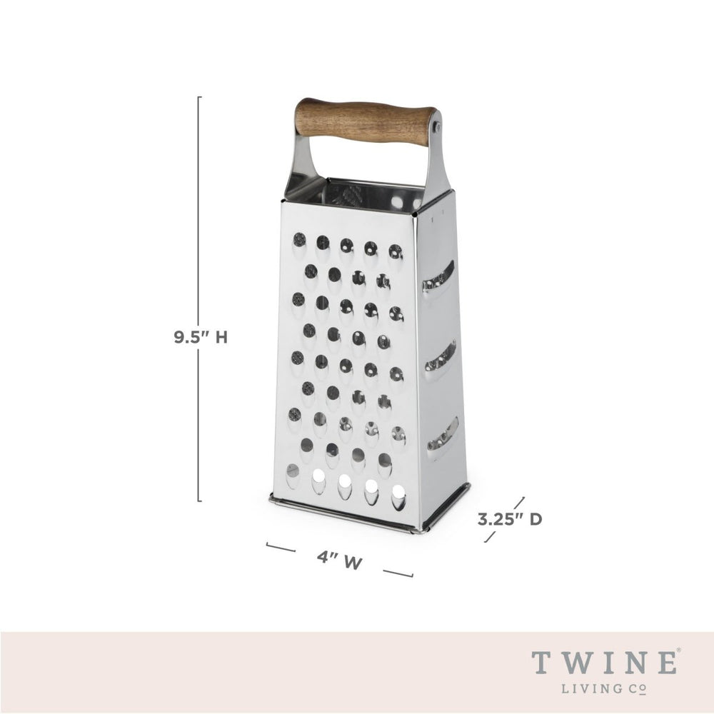 
                      
                        Twine Acacia Wood Handled Cheese Grater - lily & onyx
                      
                    