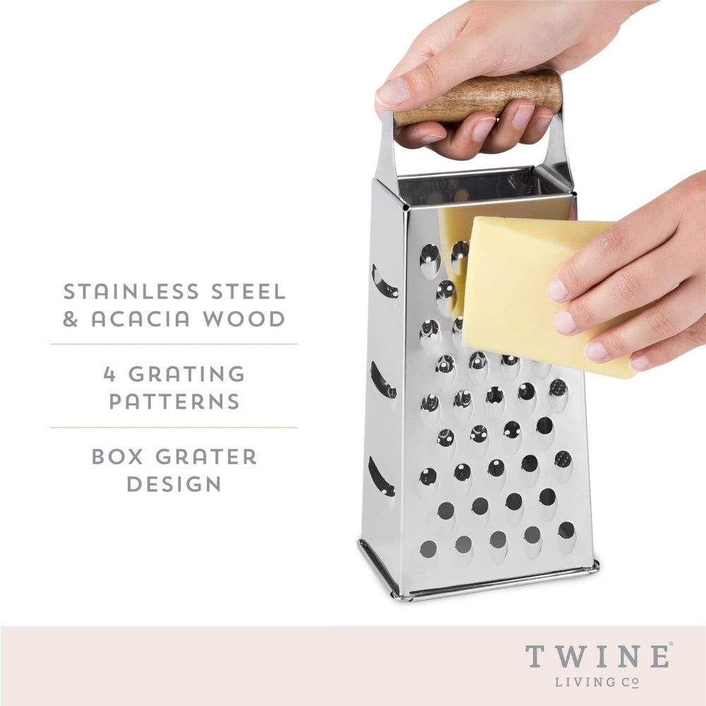 
                      
                        Twine Acacia Wood Handled Cheese Grater - lily & onyx
                      
                    