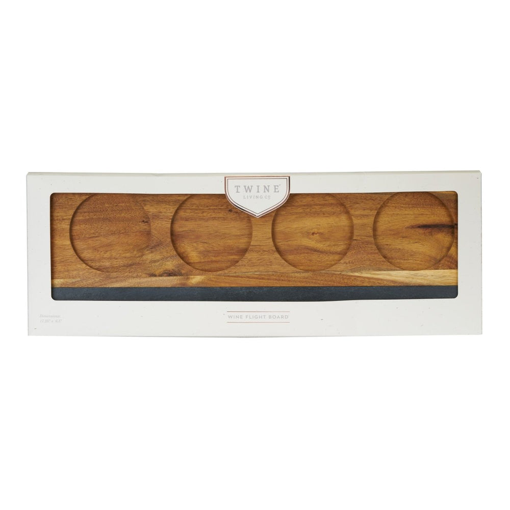 
                      
                        Twine Acacia Wood Wine Flight Board - lily & onyx
                      
                    