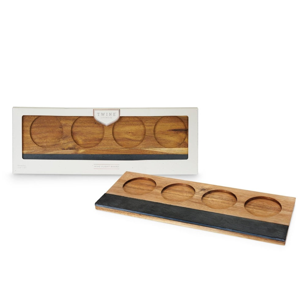 
                      
                        Twine Acacia Wood Wine Flight Board - lily & onyx
                      
                    