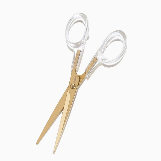 Poketo Acrylic Scissors in Gold - lily & onyx