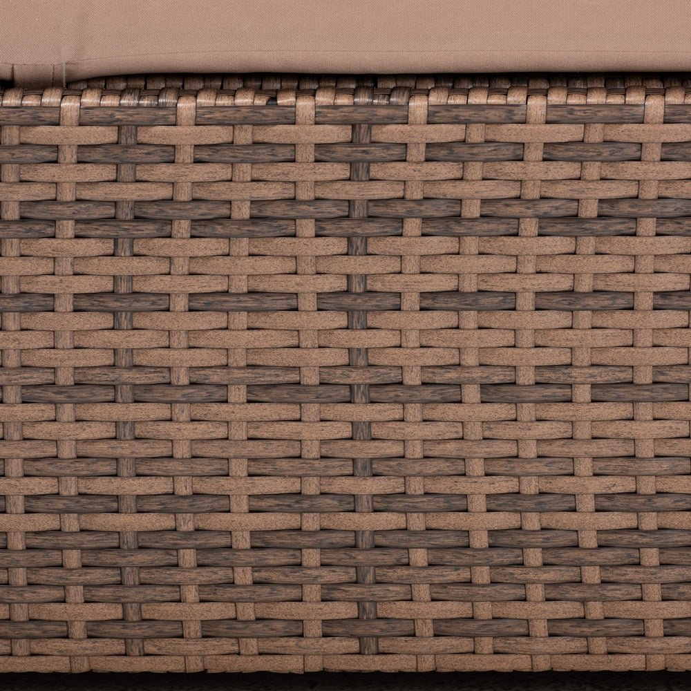 
                      
                        Baxton Studio Addison Light Brown Finished 3 Piece Woven Rattan Outdoor Patio Set With Adjustable Recliner - lily & onyx
                      
                    