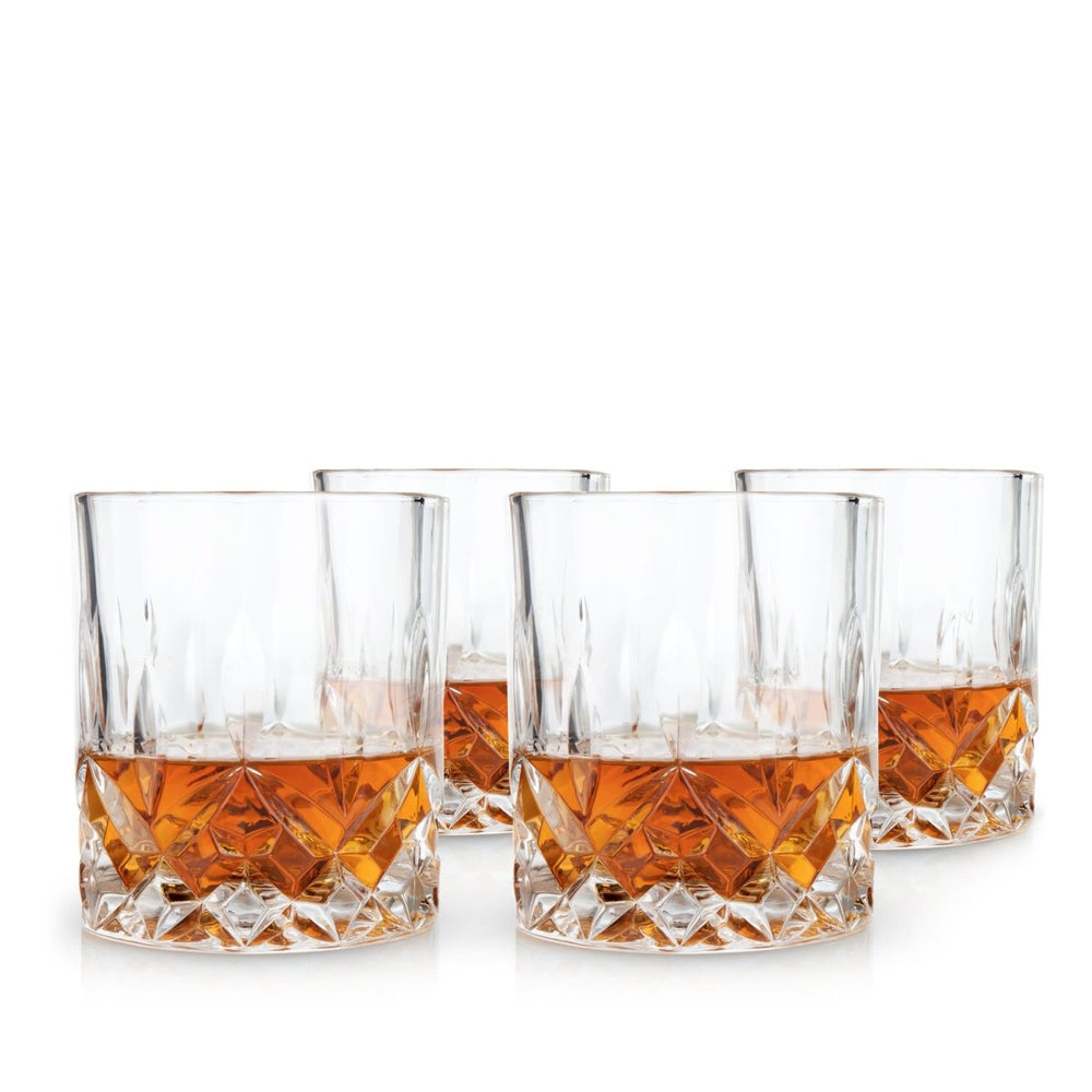 
                      
                        Viski Admiral Crystal Tumblers, Set of 4 - lily & onyx
                      
                    