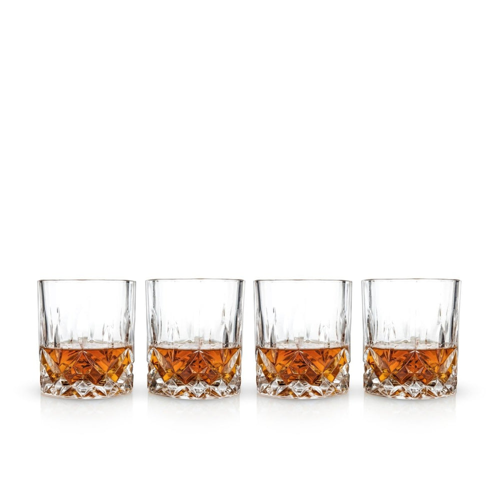 
                      
                        Viski Admiral Crystal Tumblers, Set of 4 - lily & onyx
                      
                    