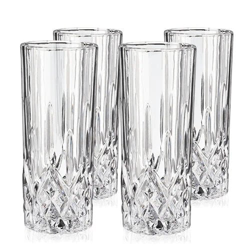 Viski Admiral Highball Glasses, Set of 4 - lily & onyx