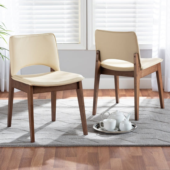 Walnut kitchen online chairs