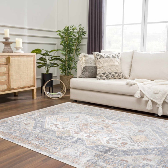 Load image into Gallery viewer, Hauteloom Afya Washable Area Rug - lily &amp;amp; onyx
