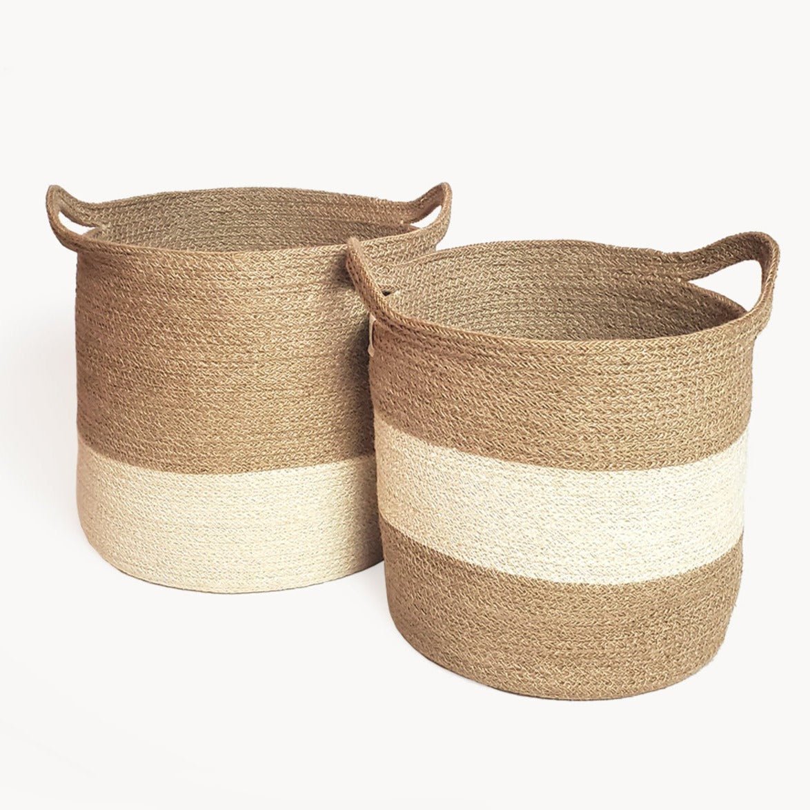 KORISSA Agora Colorblock Basket - lily & onyx