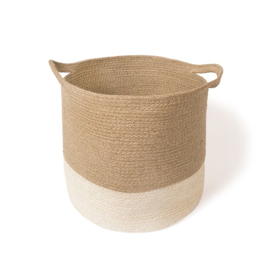 
                      
                        KORISSA Agora Colorblock Basket - lily & onyx
                      
                    