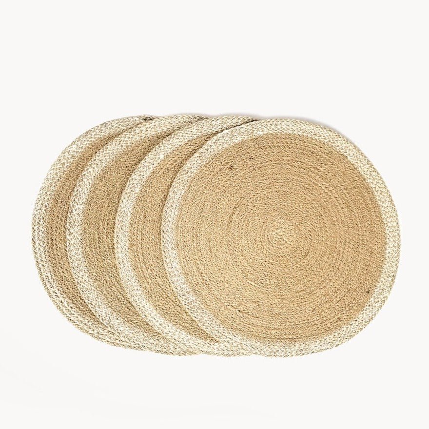 KORISSA Agora Placemat, Set of 4 - lily & onyx