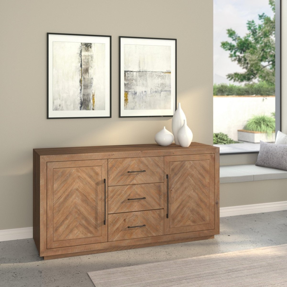 Alpine Furniture Aiden Sideboard - lily & onyx