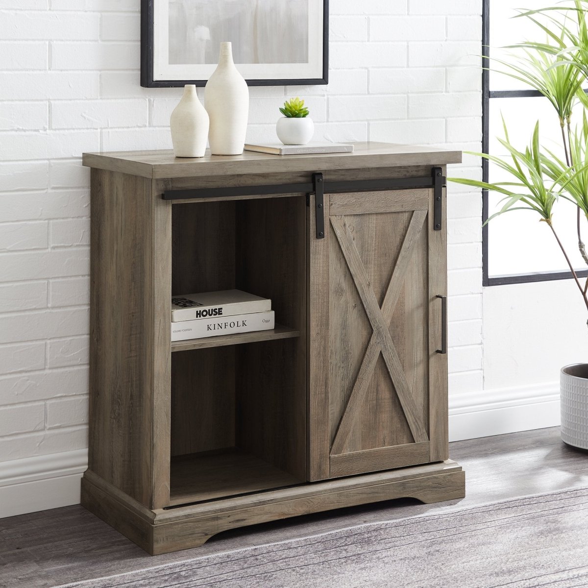 Walker Edison Alba Accent Cabinet - lily & onyx