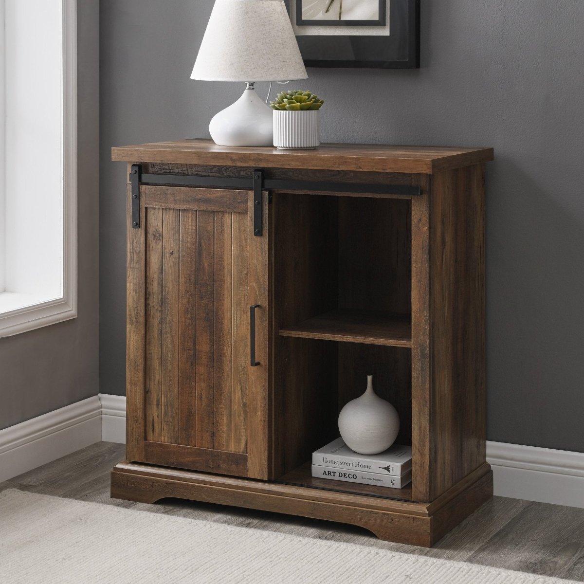 Walker Edison Alba Accent Cabinet - lily & onyx