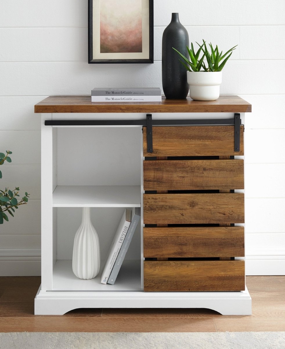 Walker Edison Alba Accent Cabinet - lily & onyx