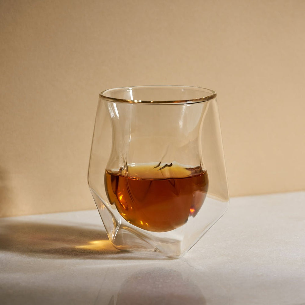 Viski Alchemi Double-Walled Aerating Whisky Glass - lily & onyx