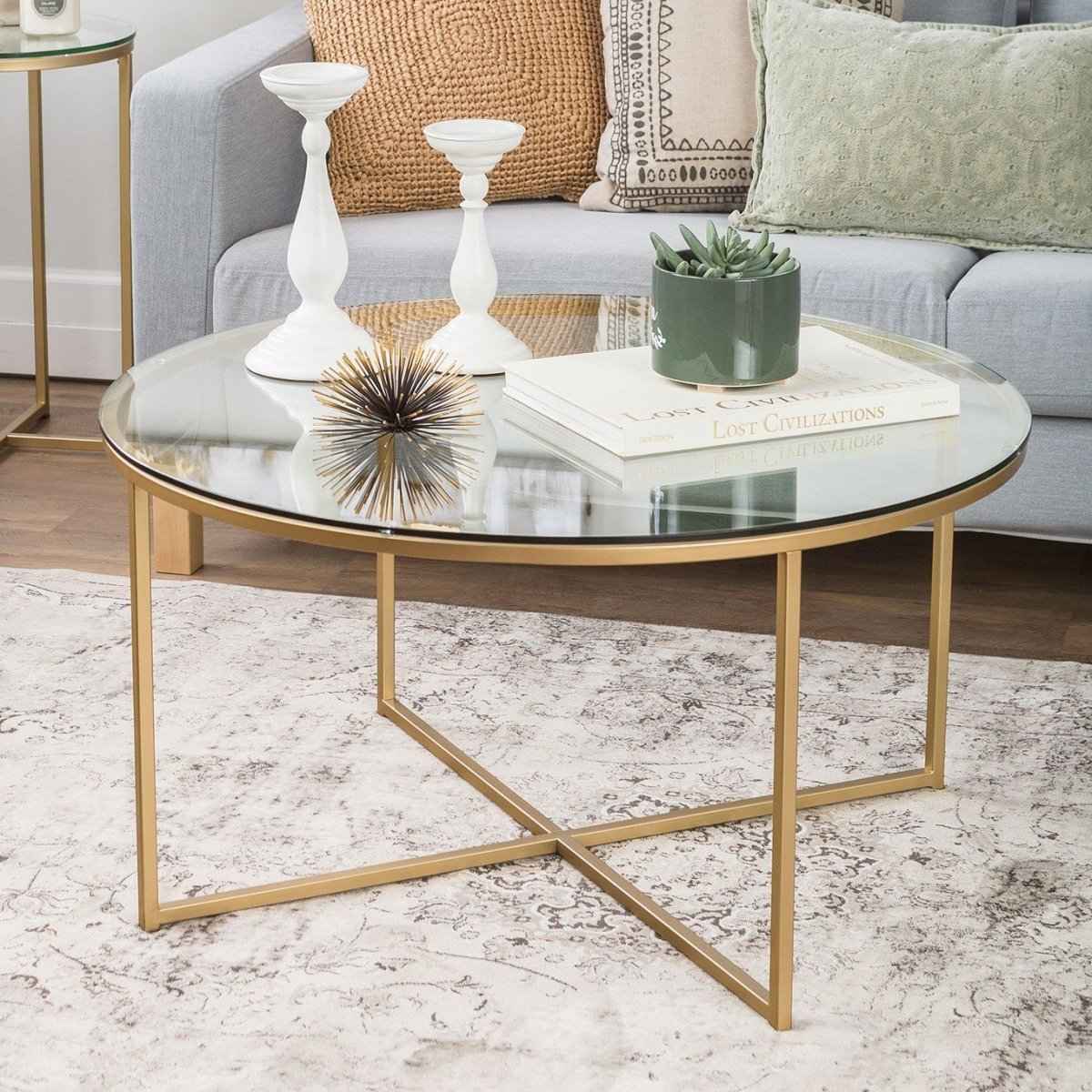 Walker Edison Alissa Coffee Table - lily & onyx