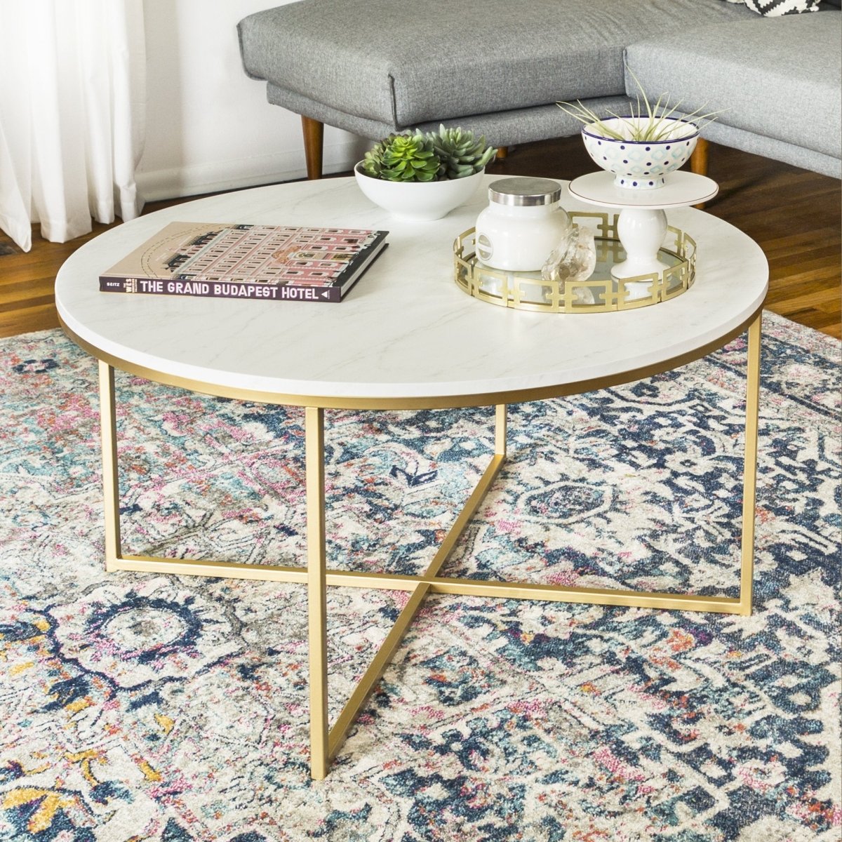 Walker Edison Alissa Coffee Table - lily & onyx