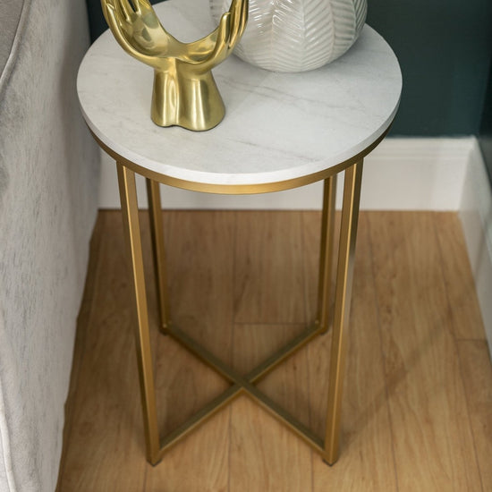 Walker Edison Alissa Side Table - lily & onyx