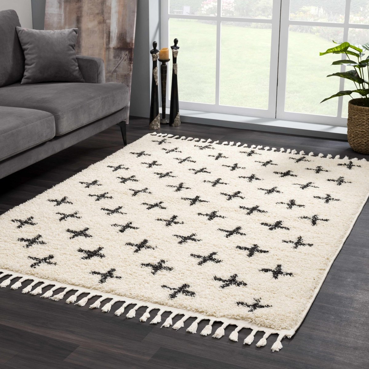 Hauteloom Alstead Shag Area Rug - lily & onyx