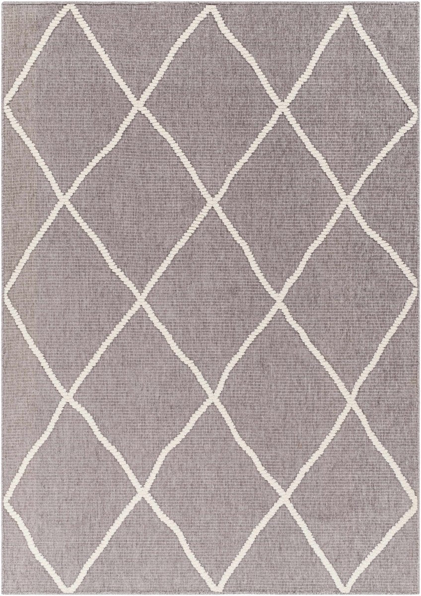 Hauteloom Amani Gray Washable Area Rug - lily & onyx