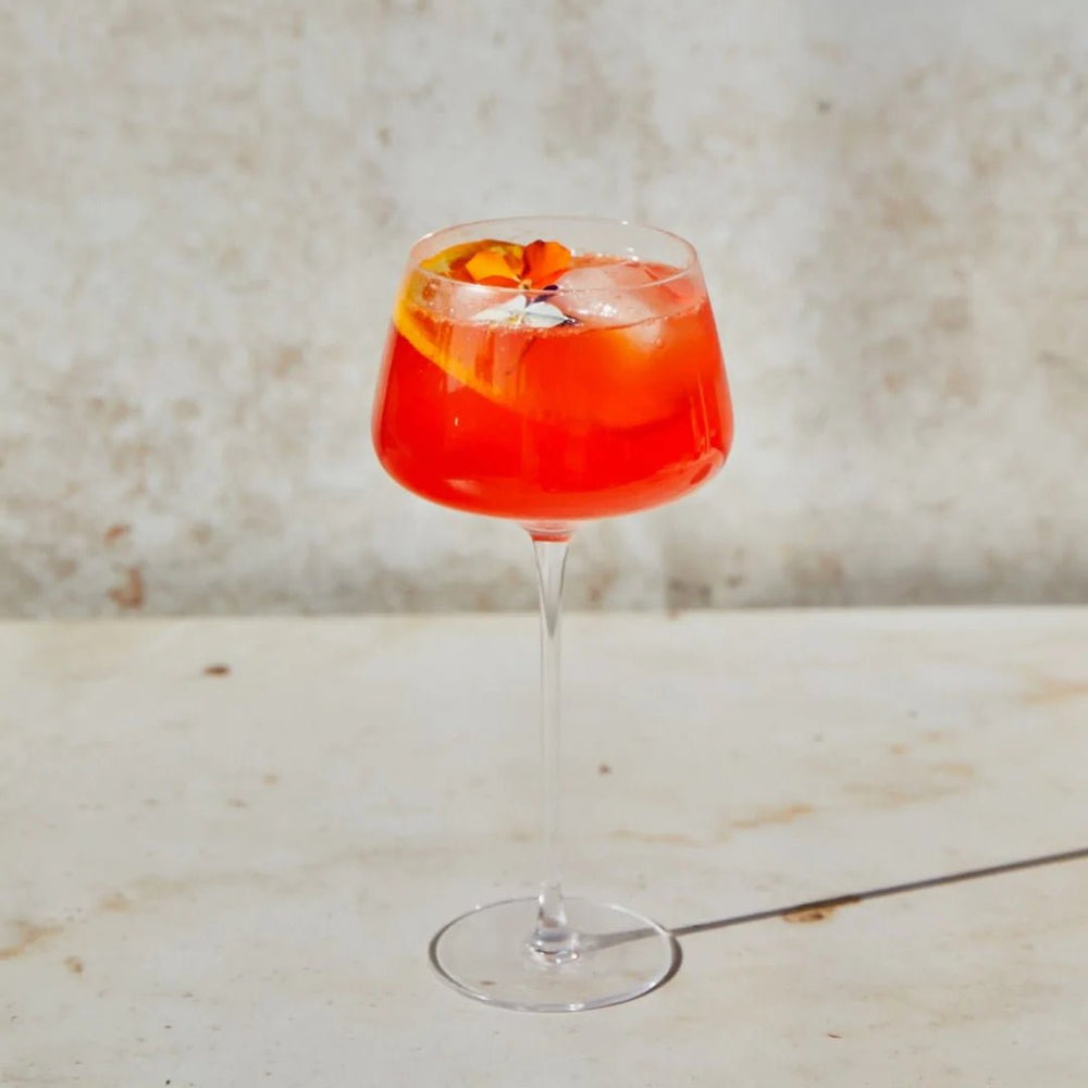 
                      
                        Viski Angled Crystal Amaro Spritz Glasses - lily & onyx
                      
                    