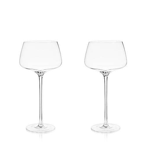 
                      
                        Viski Angled Crystal Amaro Spritz Glasses - lily & onyx
                      
                    