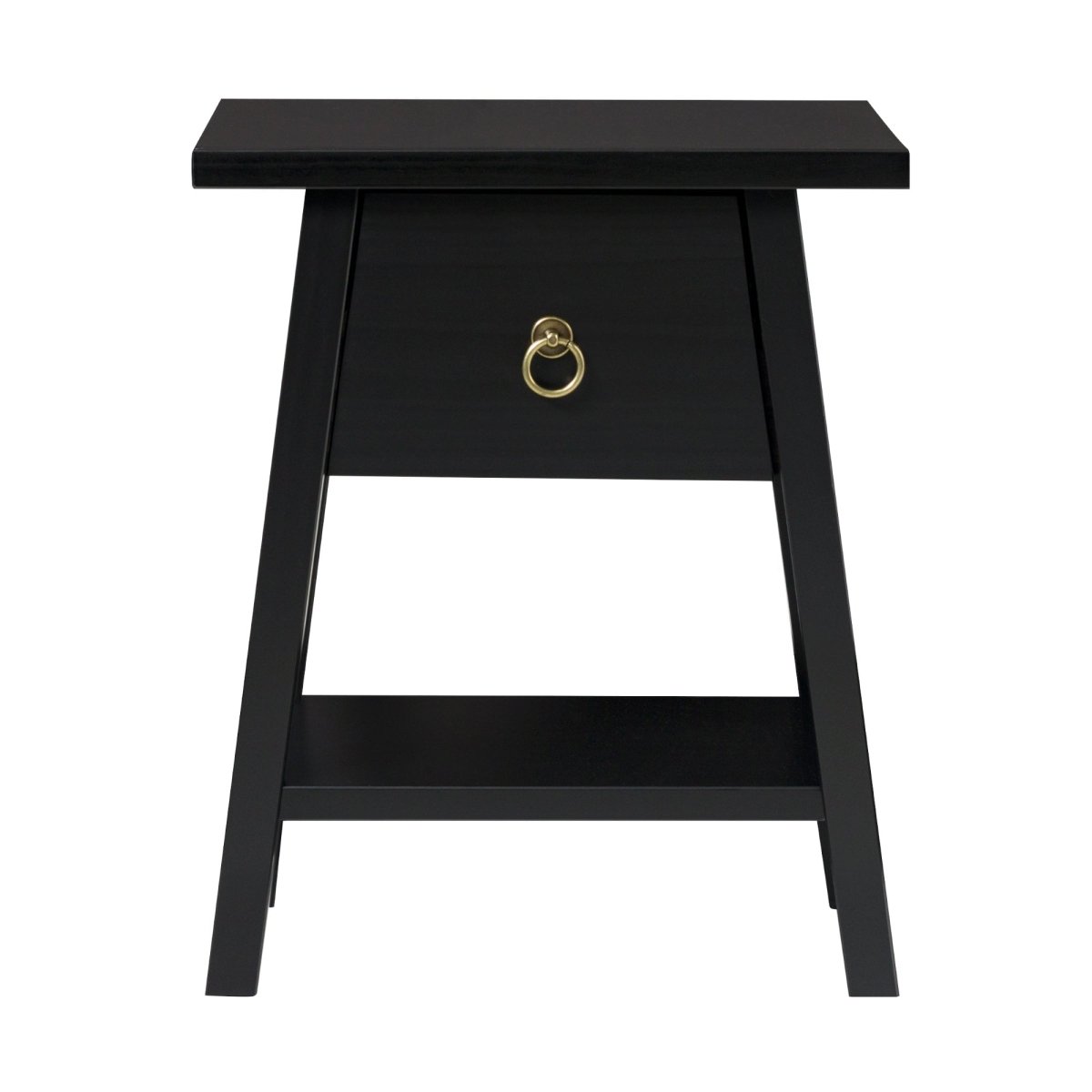 Walker Edison Antheia Modern Minimalist 1-Drawer Nightstand - lily & onyx