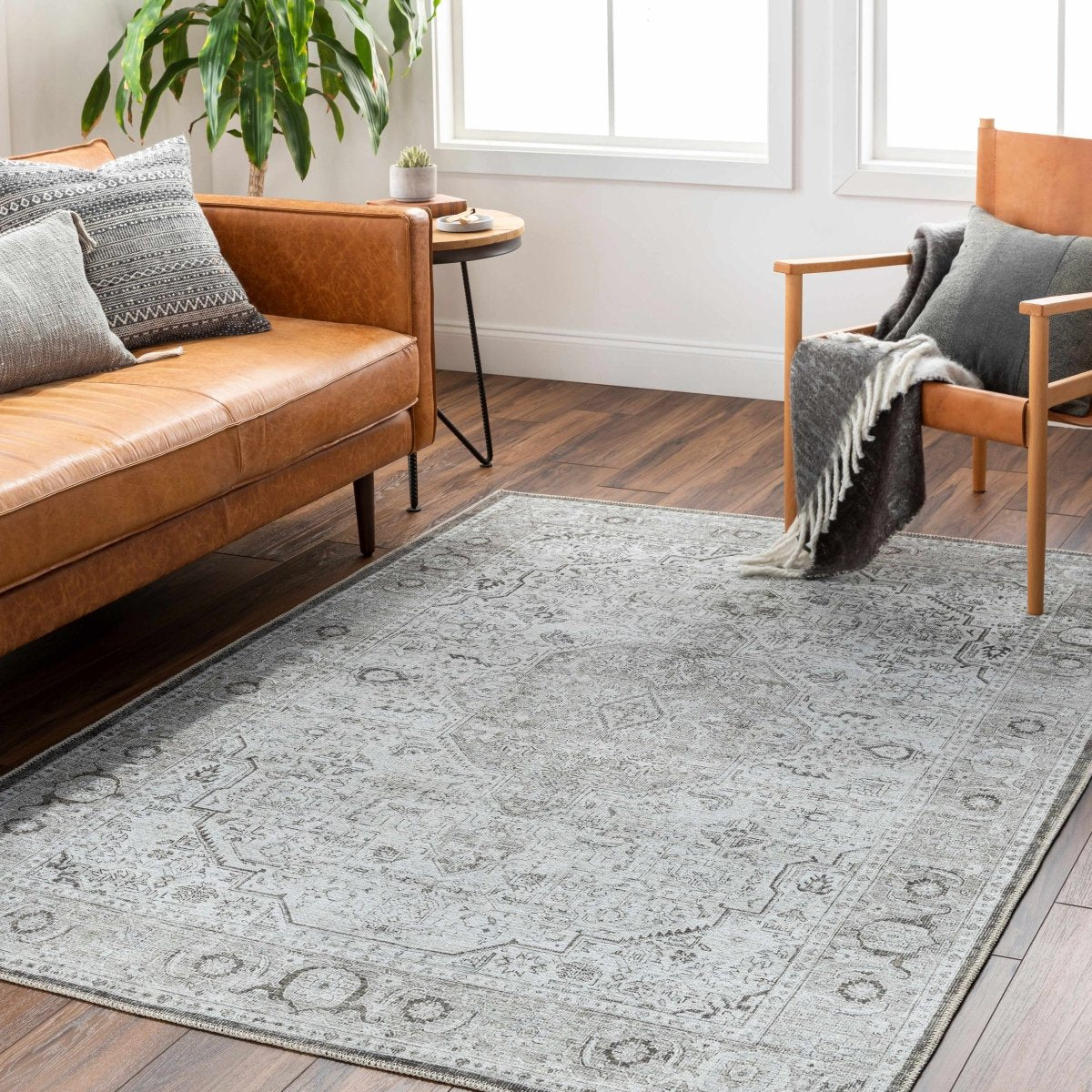 Hauteloom Anzu Washable Area Rug - lily & onyx