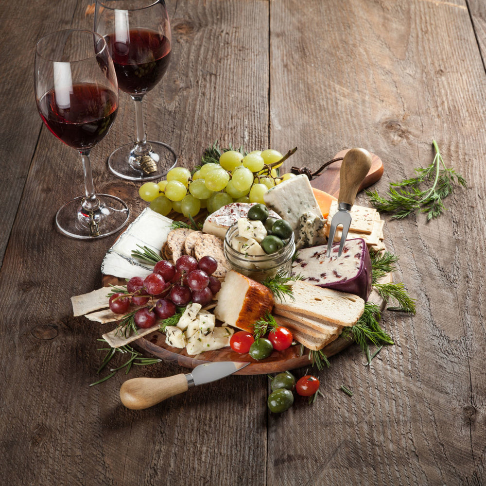 
                      
                        Twine Gourmet Cheese Knives with Acacia Wood Handle, Set of 4 - lily & onyx
                      
                    