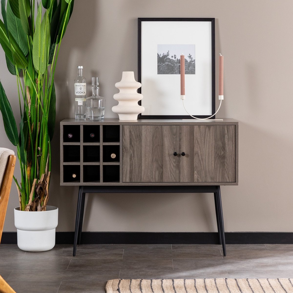 Walker Edison Archer Bar Cabinet