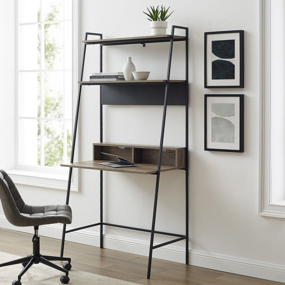 Walker Edison Arlo Ladder Desk - lily & onyx