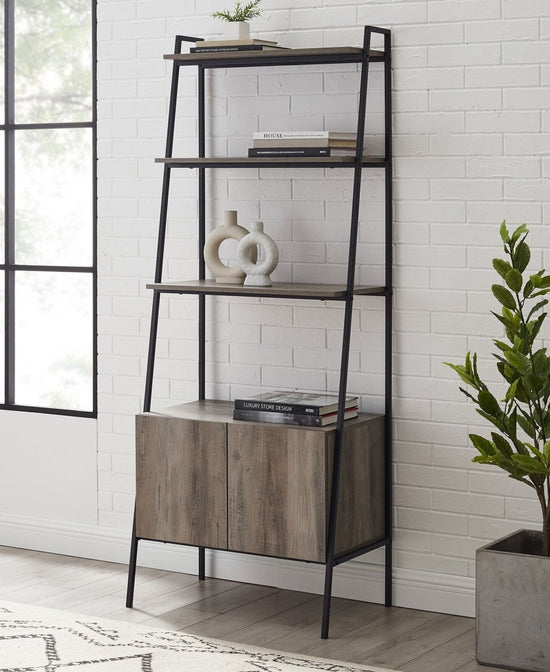 Walker Edison Arlo Storage Bookshelf - lily & onyx