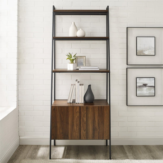 Walker Edison Arlo Storage Bookshelf - lily & onyx