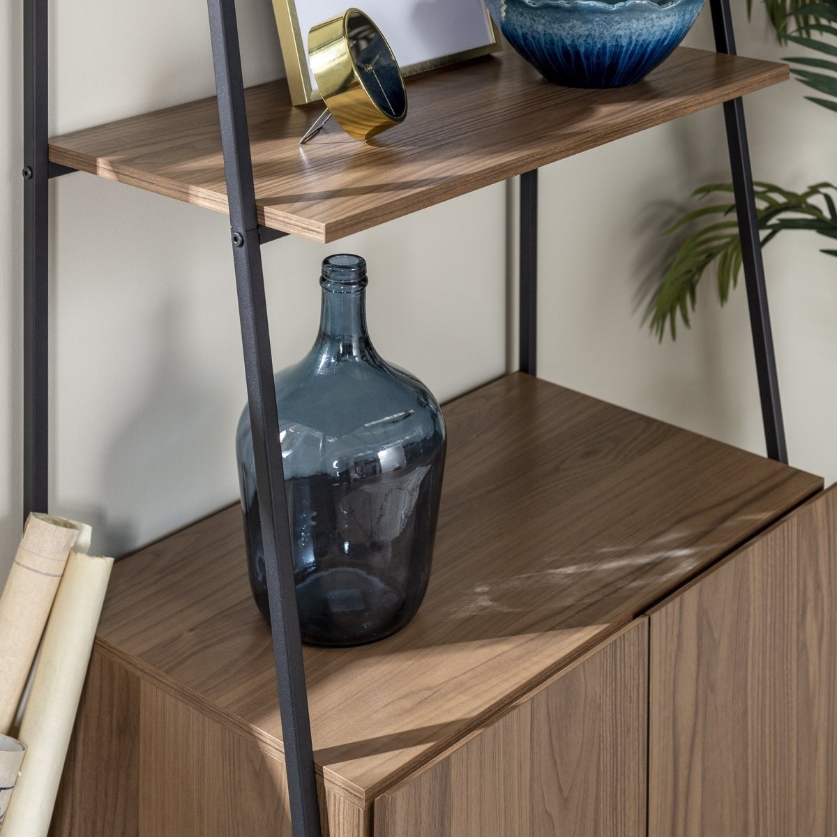 Walker Edison Arlo Storage Bookshelf - lily & onyx