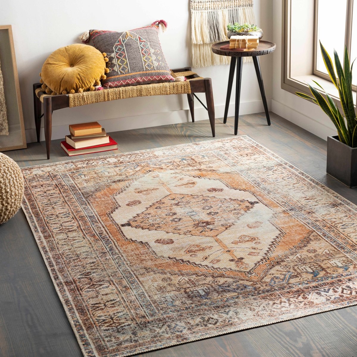 Hauteloom Arncliffe Washable Area Rug - lily & onyx