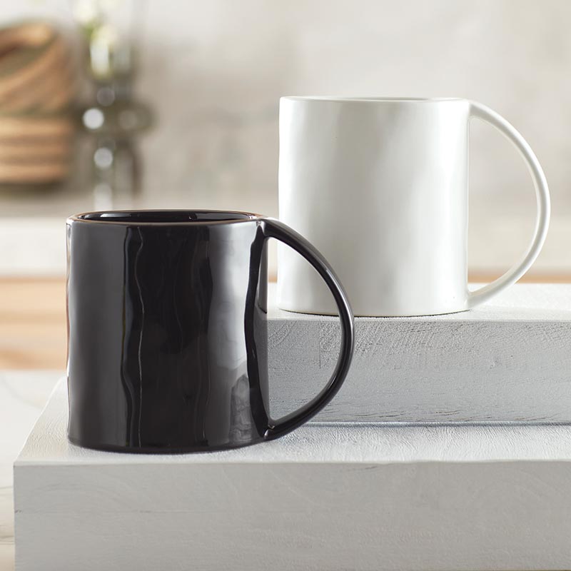 Santa Barbara Design Studio Artisan Wide Handle Mug, Set of 4 - lily & onyx