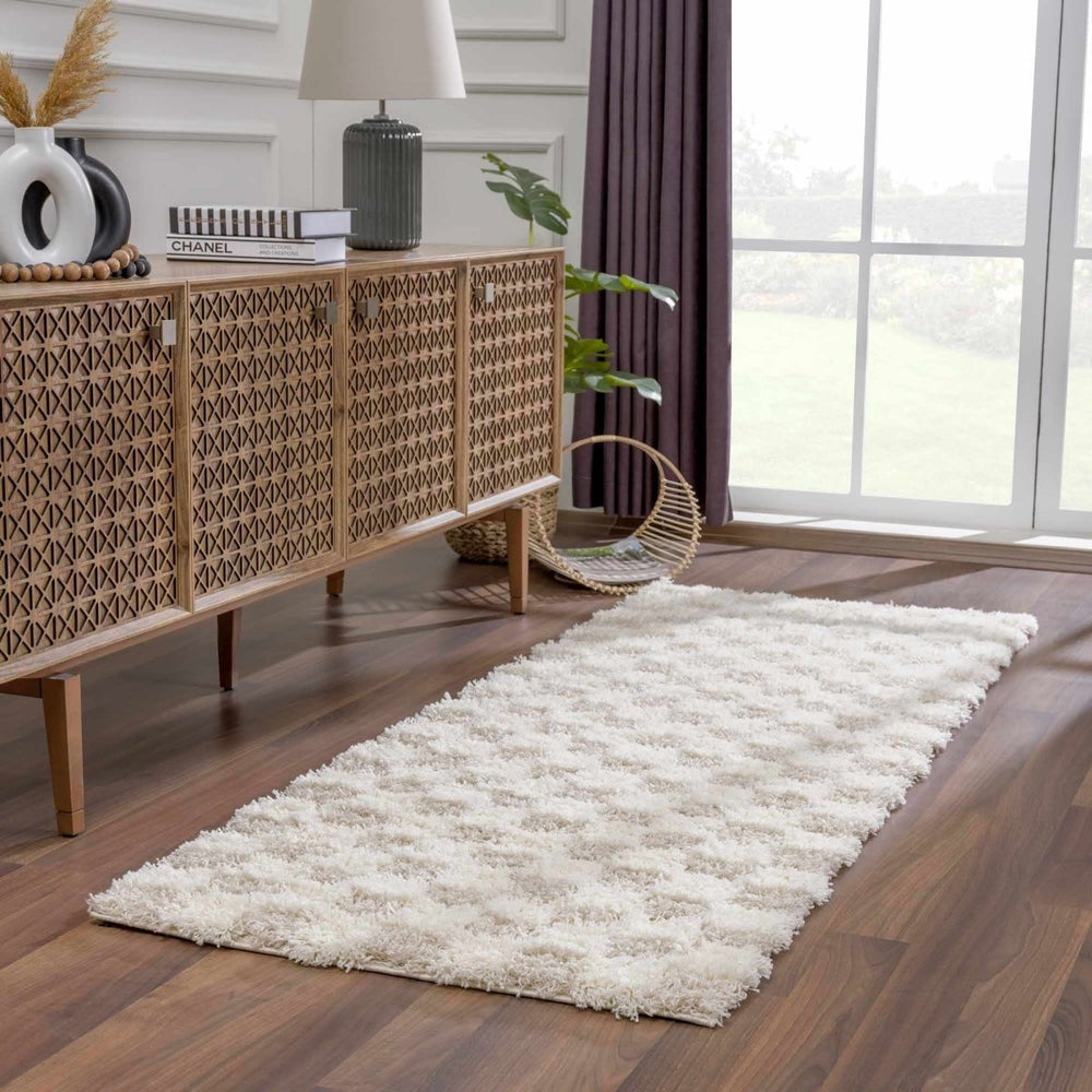 
                      
                        Hauteloom Atira Light Brown Checkered Area Rug - lily & onyx
                      
                    