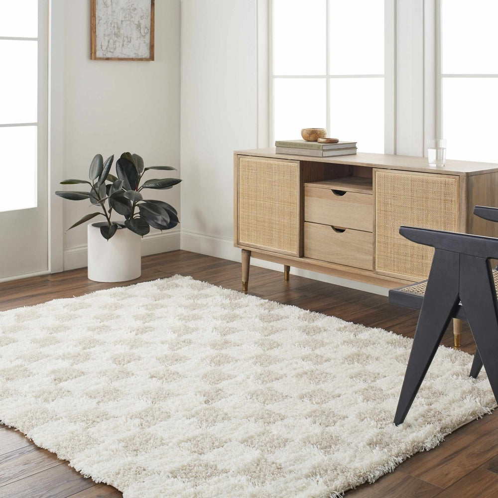 
                      
                        Hauteloom Atira Light Brown Checkered Area Rug - lily & onyx
                      
                    